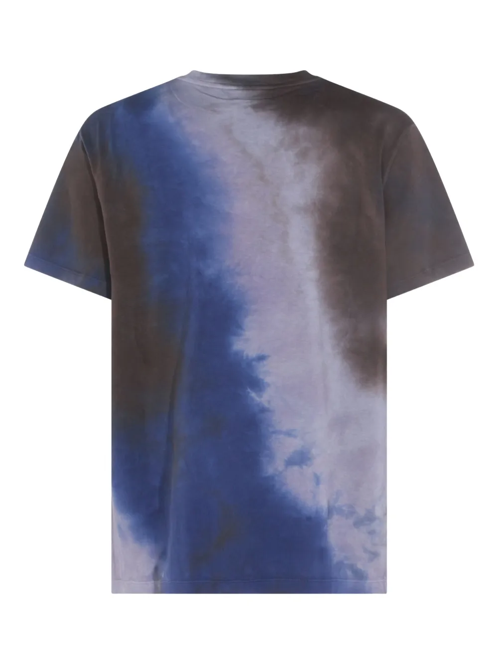 Mauna Kea tie-dye logo T-shirt - Blauw