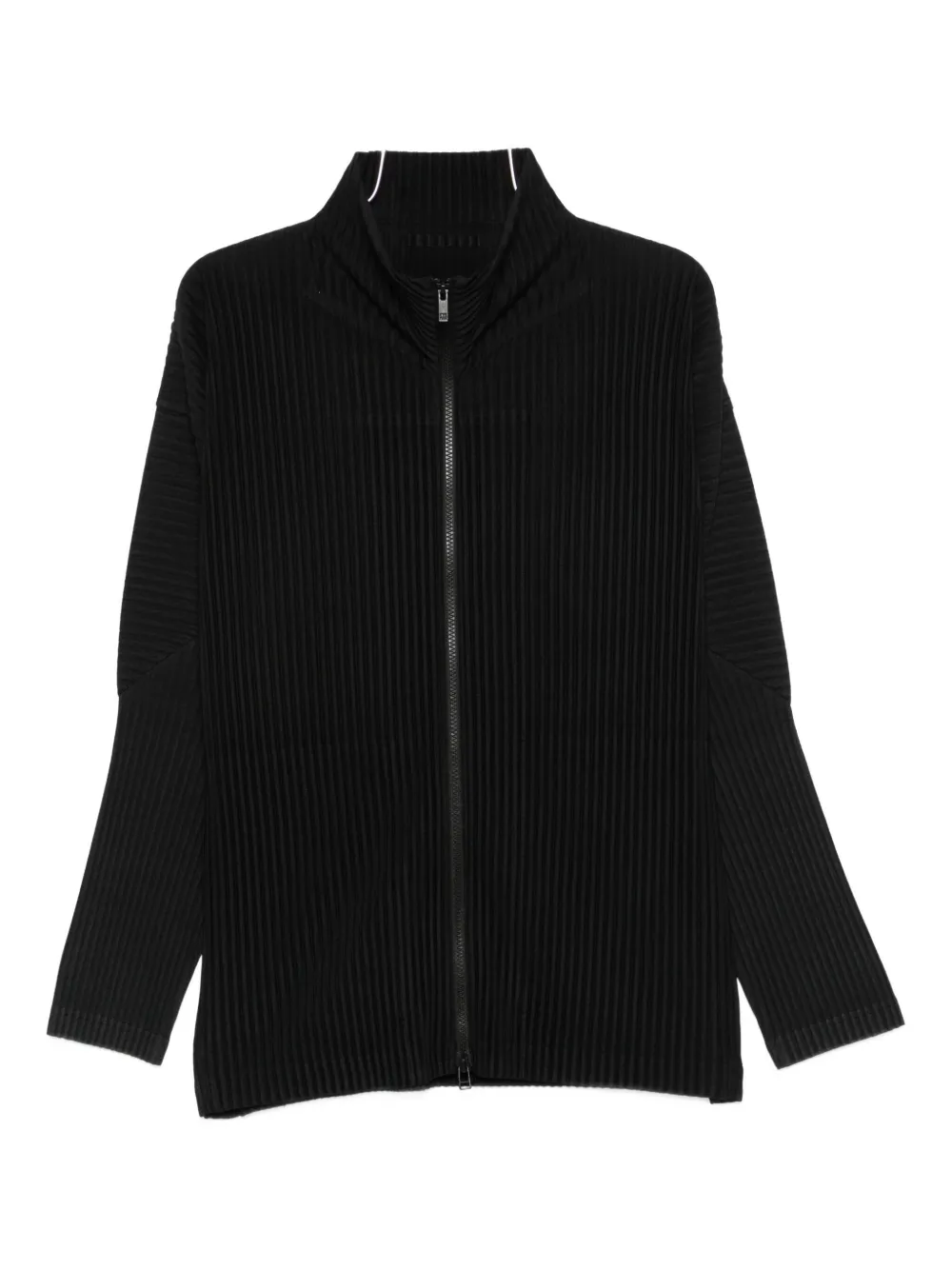 Homme Plissé Issey Miyake zip jacket - Nero