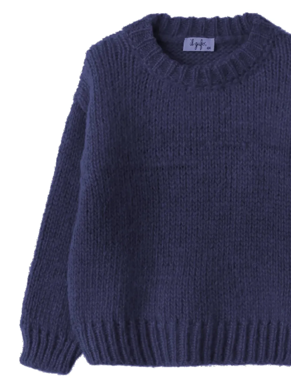 Il Gufo Crew-neck Sweater In Blue