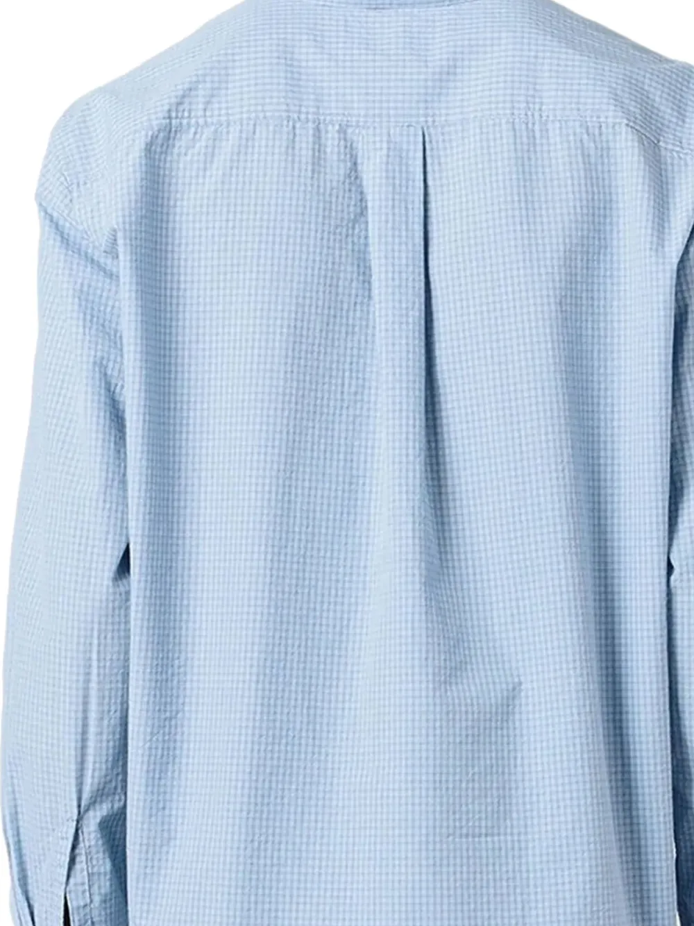 OUR LEGACY Geruit overhemd met knopen - Blauw