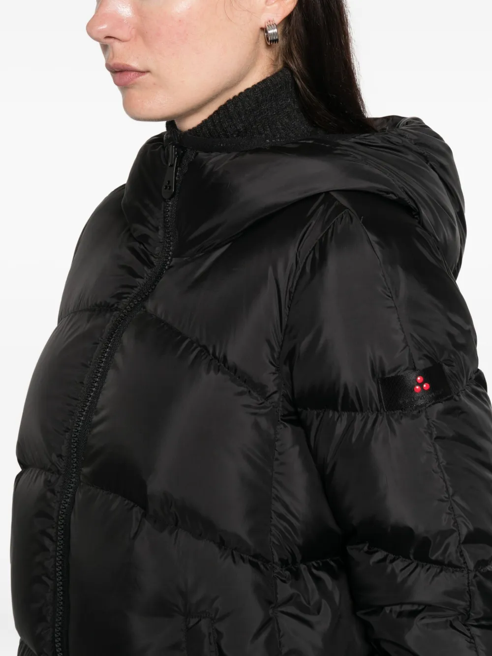 Peuterey Hooded Zip Jacket In Black