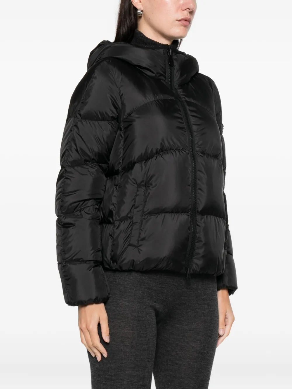 Peuterey Hooded Zip Jacket In Black