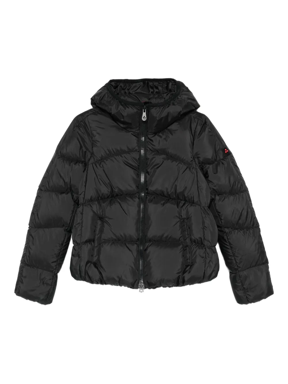 Peuterey Hooded Zip Jacket In Black