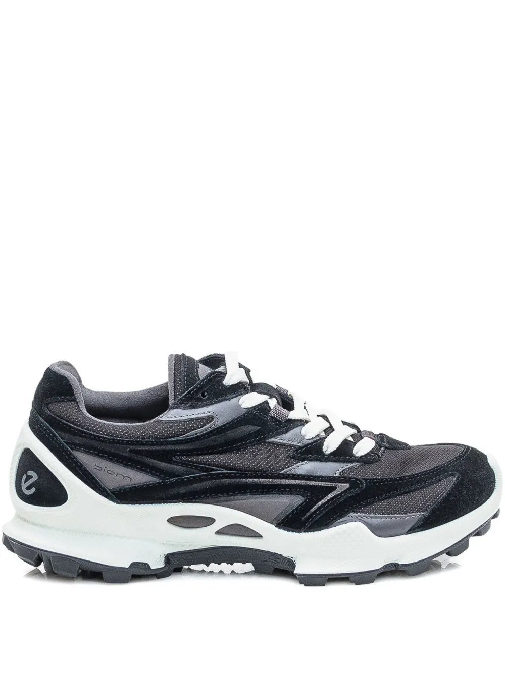 Ecco Biom C-trail Lace-up Sneakers In Black