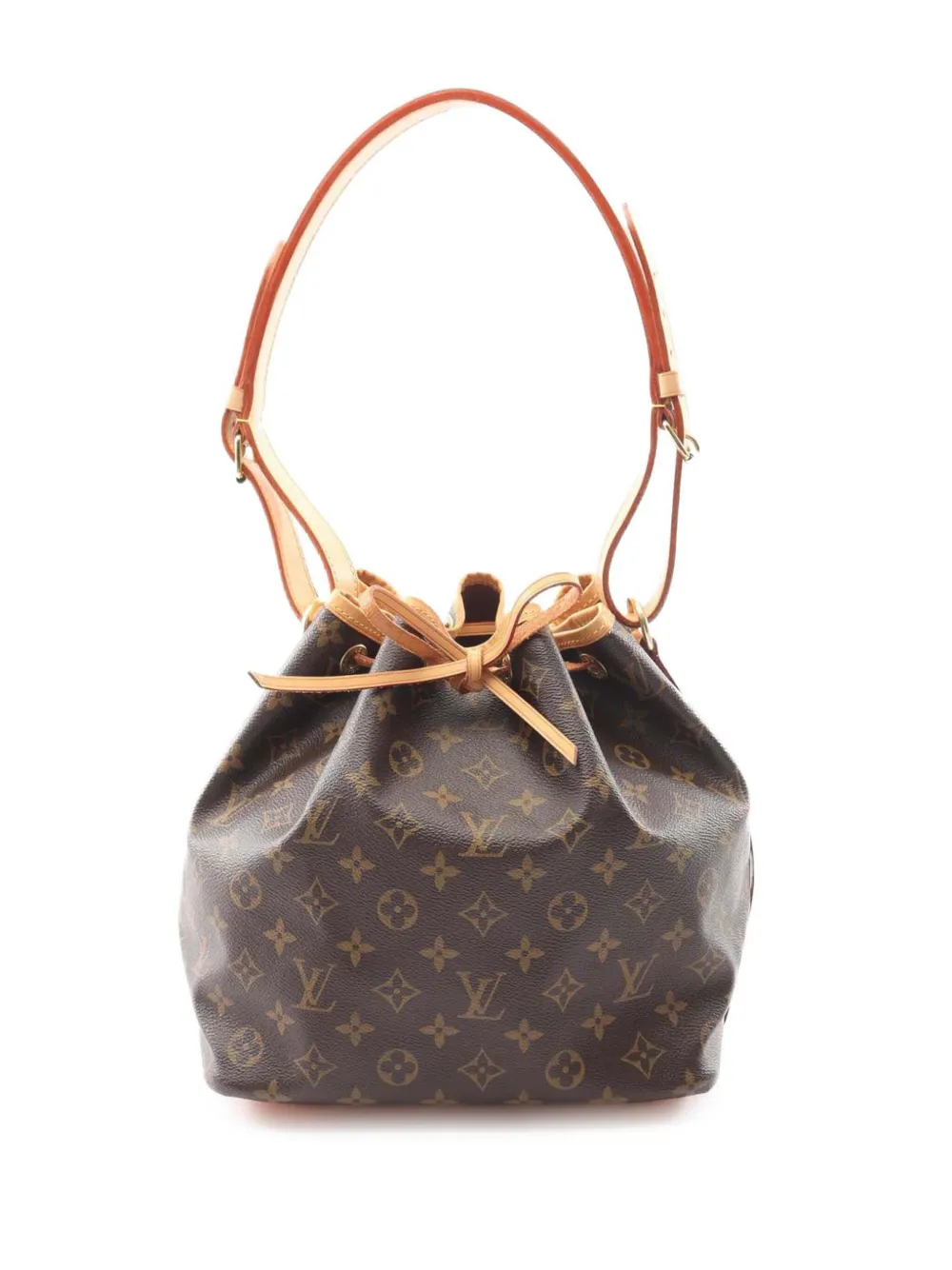 Louis Vuitton Pre-Owned 2007 Monogram Petit Noe bucket bag - ブラウン Louis Vuitton Pre-Owned 2007 Monogram Petit Noe bucket bag - ブラウン