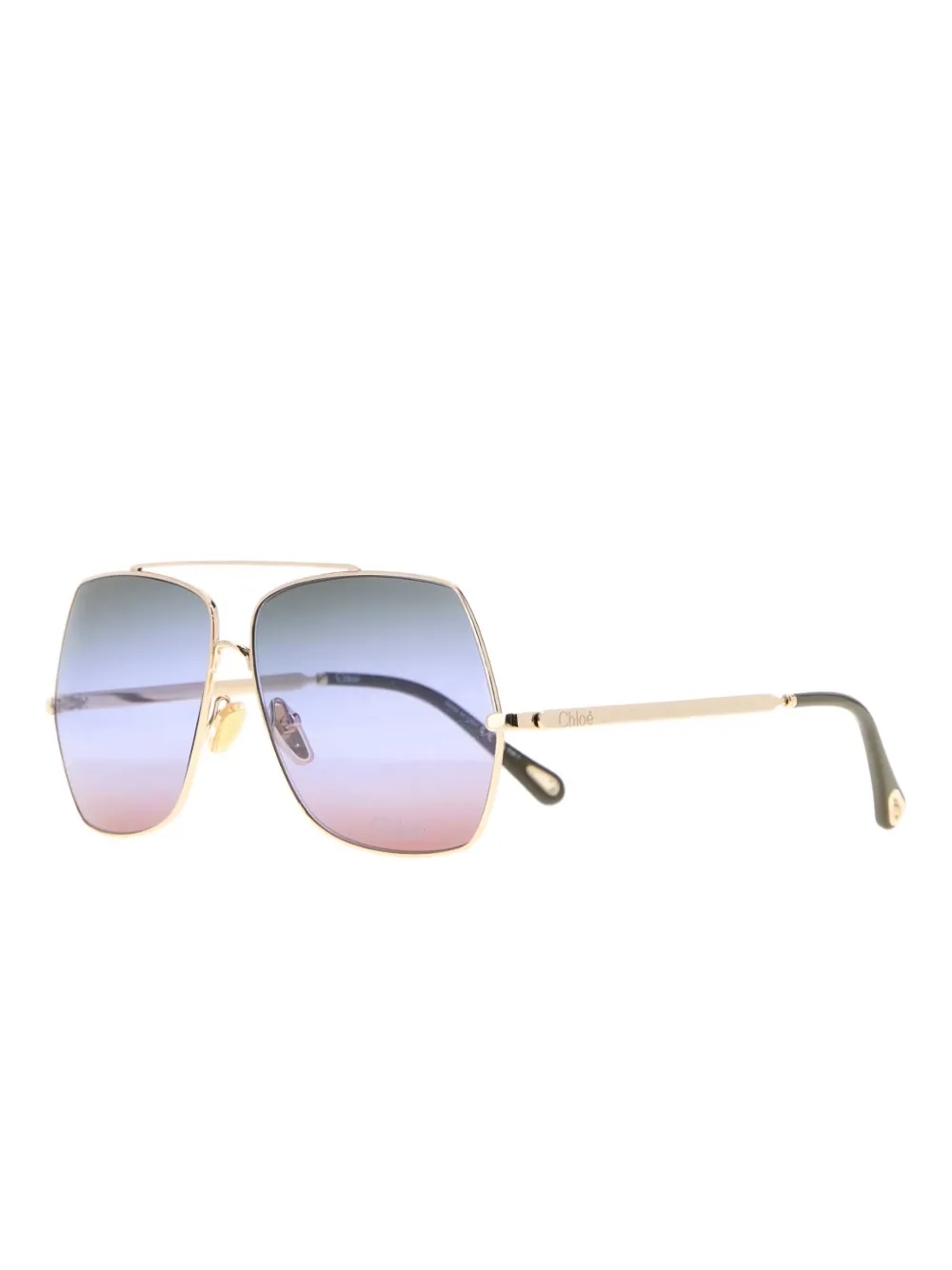 Chloé Aly geometric-frame sunglasses | Image 2