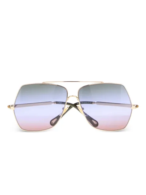 Chloé Aly geometric-frame sunglasses