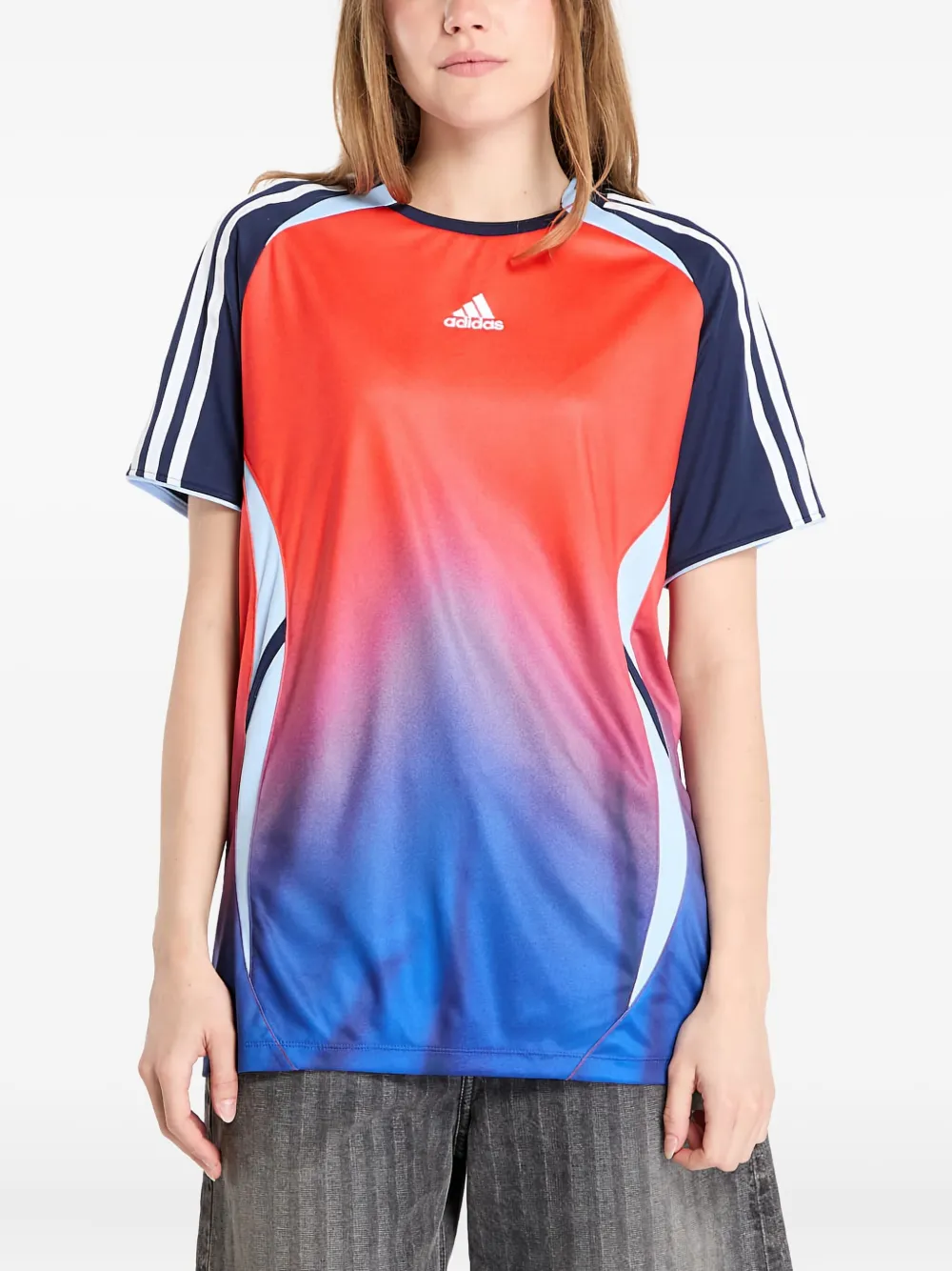 adidas tie dye jersey - Rosso
