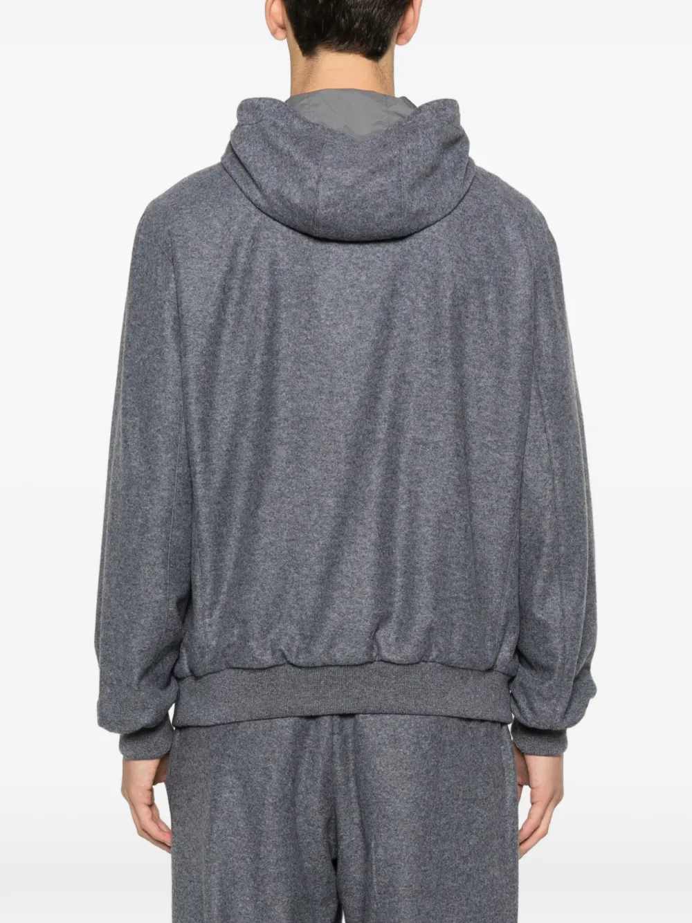 Fedeli Start zip-up hoodie Grijs