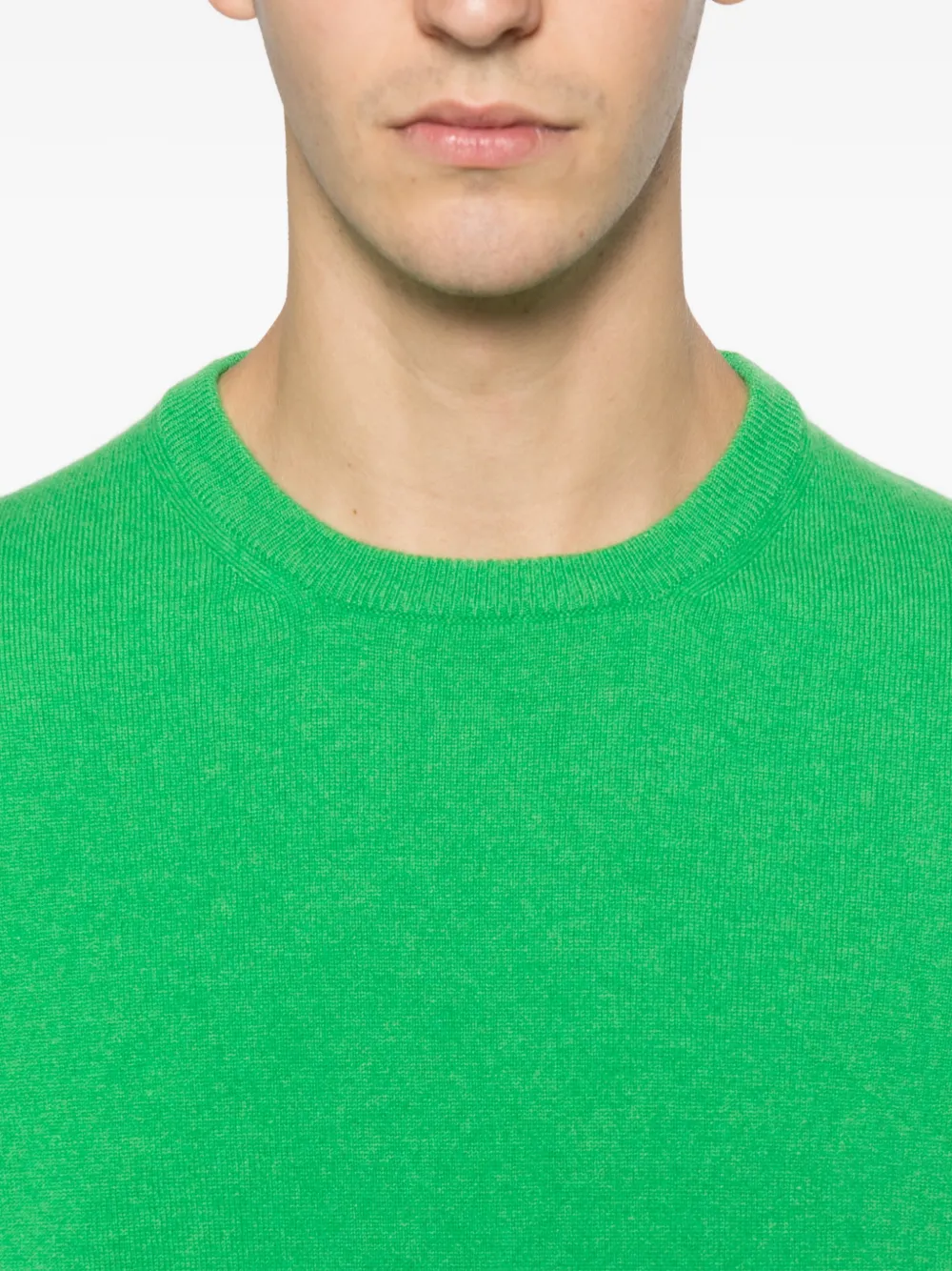 Malo cashmere knitwear Groen