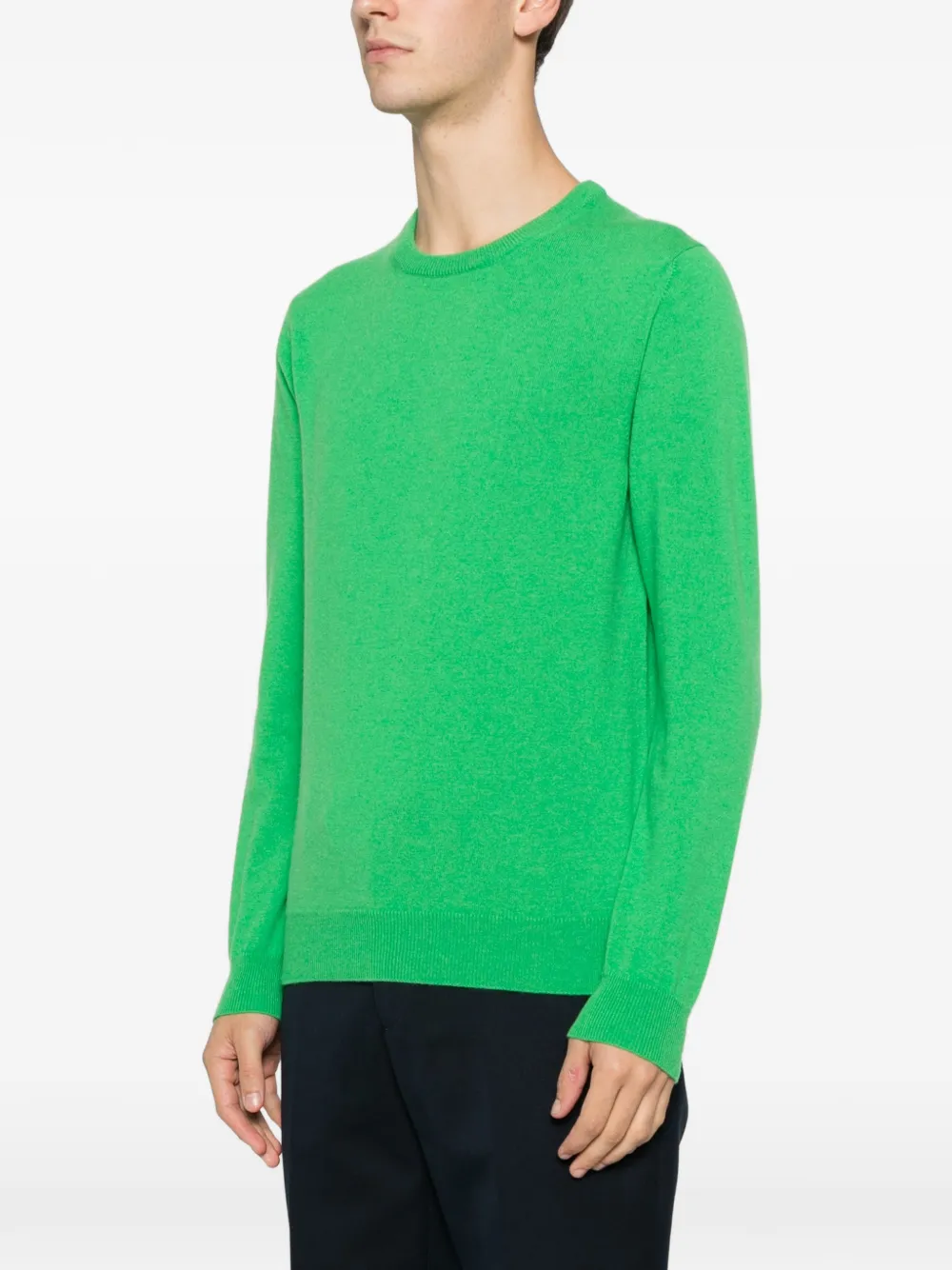 Malo cashmere knitwear Groen