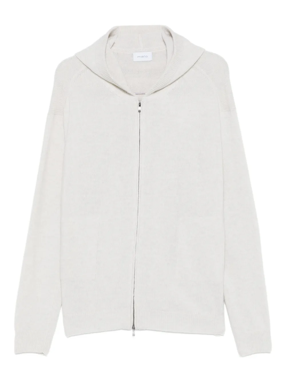 Malo hoodie tejida con cierre | neutro | Image 1