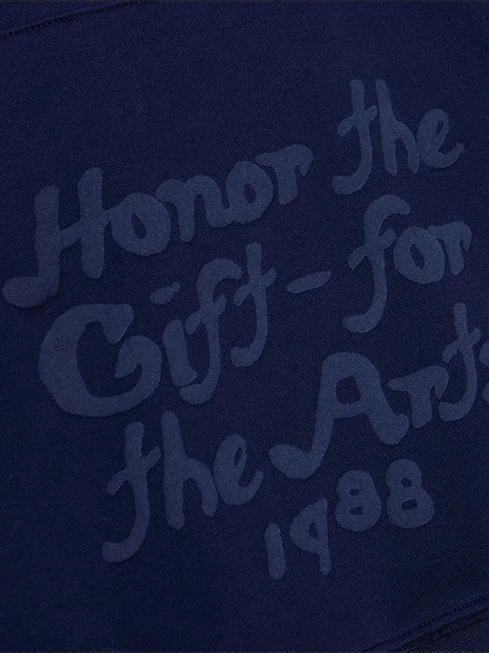 Honor The Gift Hoodie met rits Blauw