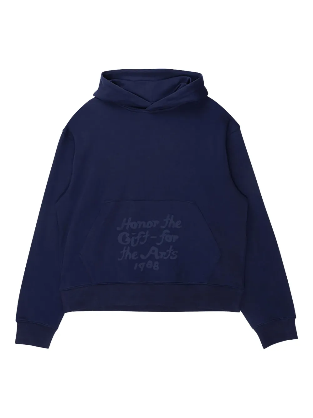 Honor The Gift pouch-pocket hoodie - Blu