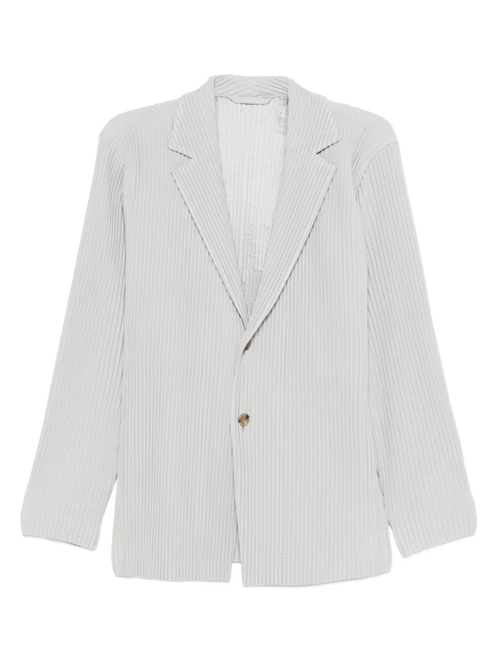 Homme Plissé Issey Miyake single-button blazer | Grey | Image 1