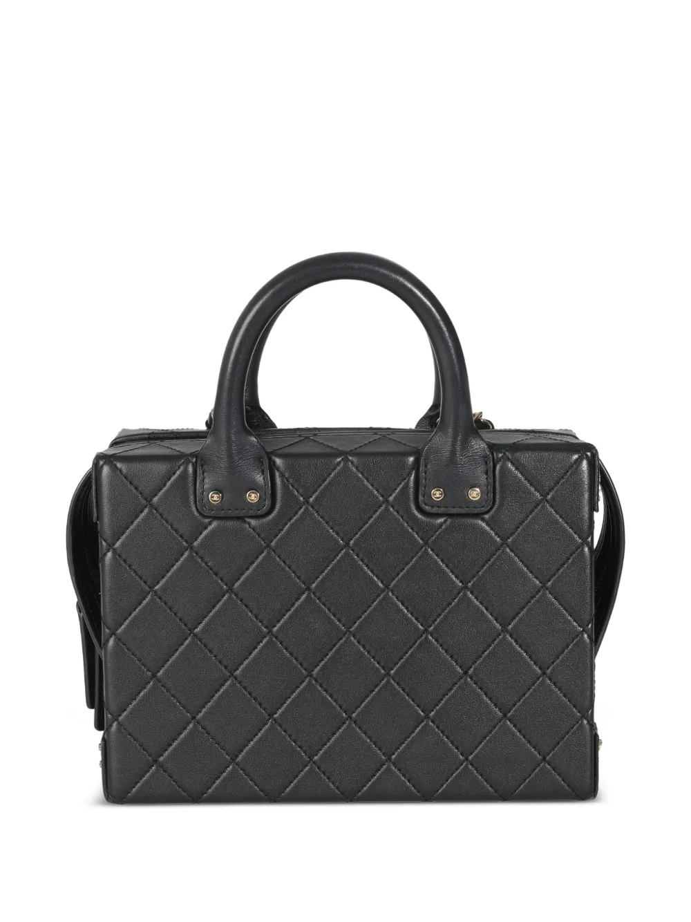 CHANEL Pre-Owned cabas Vanity Case à matelassage losanges (2021-2023) | Pre-owned | Image 2
