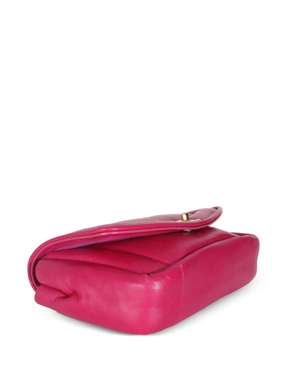  Chanel Pre-owned 2019 Small Flap Bag Chain-strap Shoulder Bag - Pink 