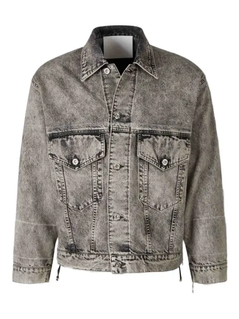 Setchu Setchu button-collar jacket