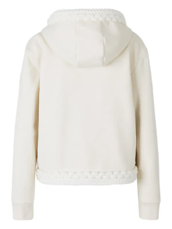 Moncler ジップアップ パーカー | ホワイト | FARFETCH JP