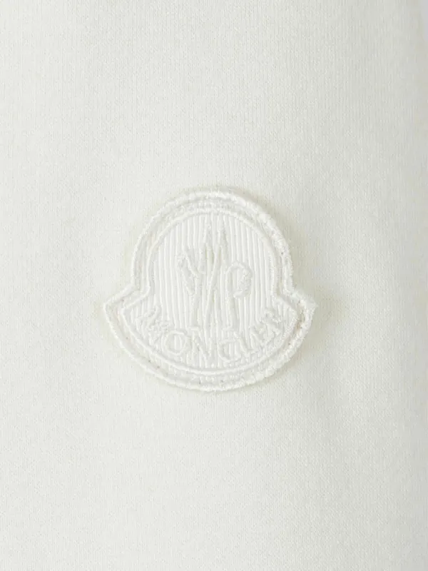 MONCLER ホワイト ジップアップフーディ MONCLER ホワイト ジップアップフーディ MONCLER モンクレール