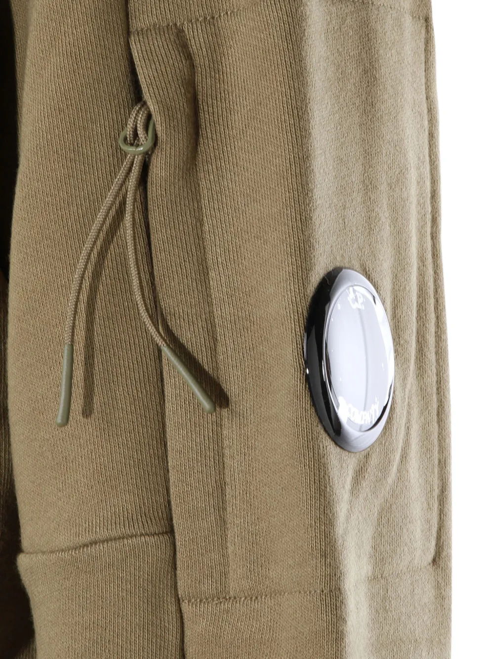 C.P. Company Sweater met halve rits Groen