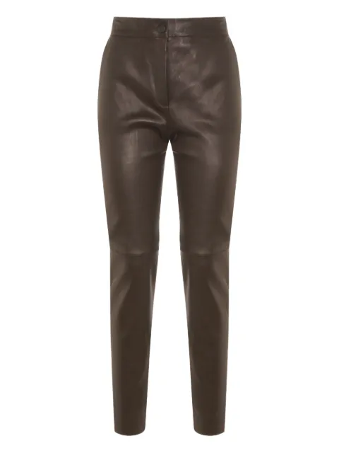 Antonelli button-fastening trousers