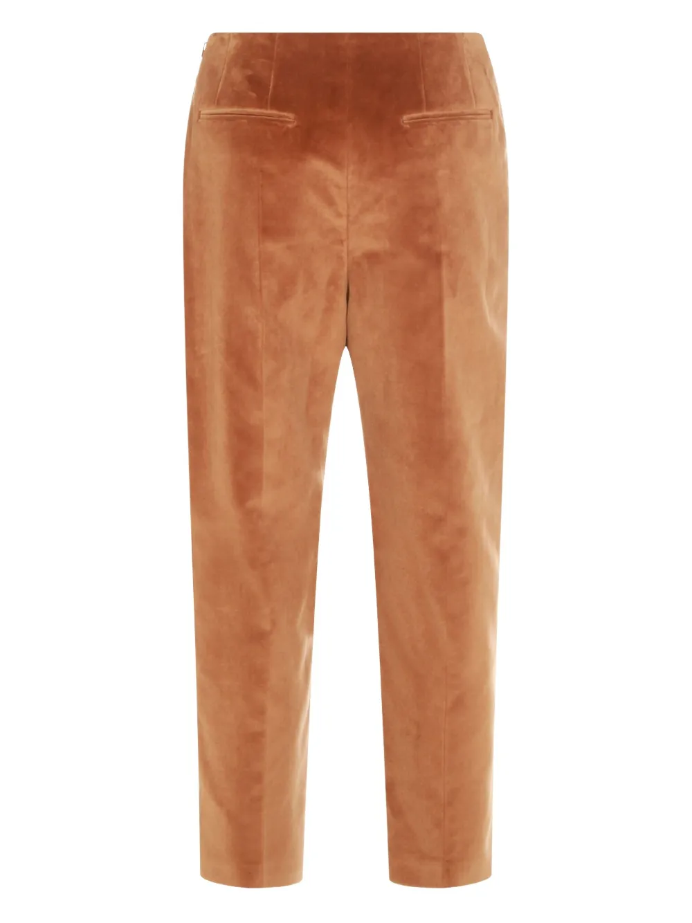 Marni seam-details velvet trousers - Bruin