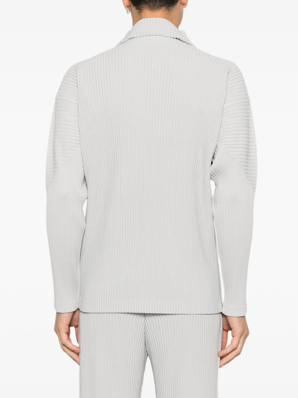 Homme Plissé Issey Miyake Geplooide haltertop Grijs