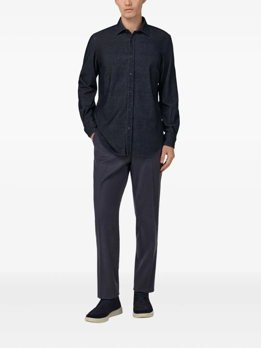 Boggi Milano buttoned trousers | Tailored Pants | Image 2