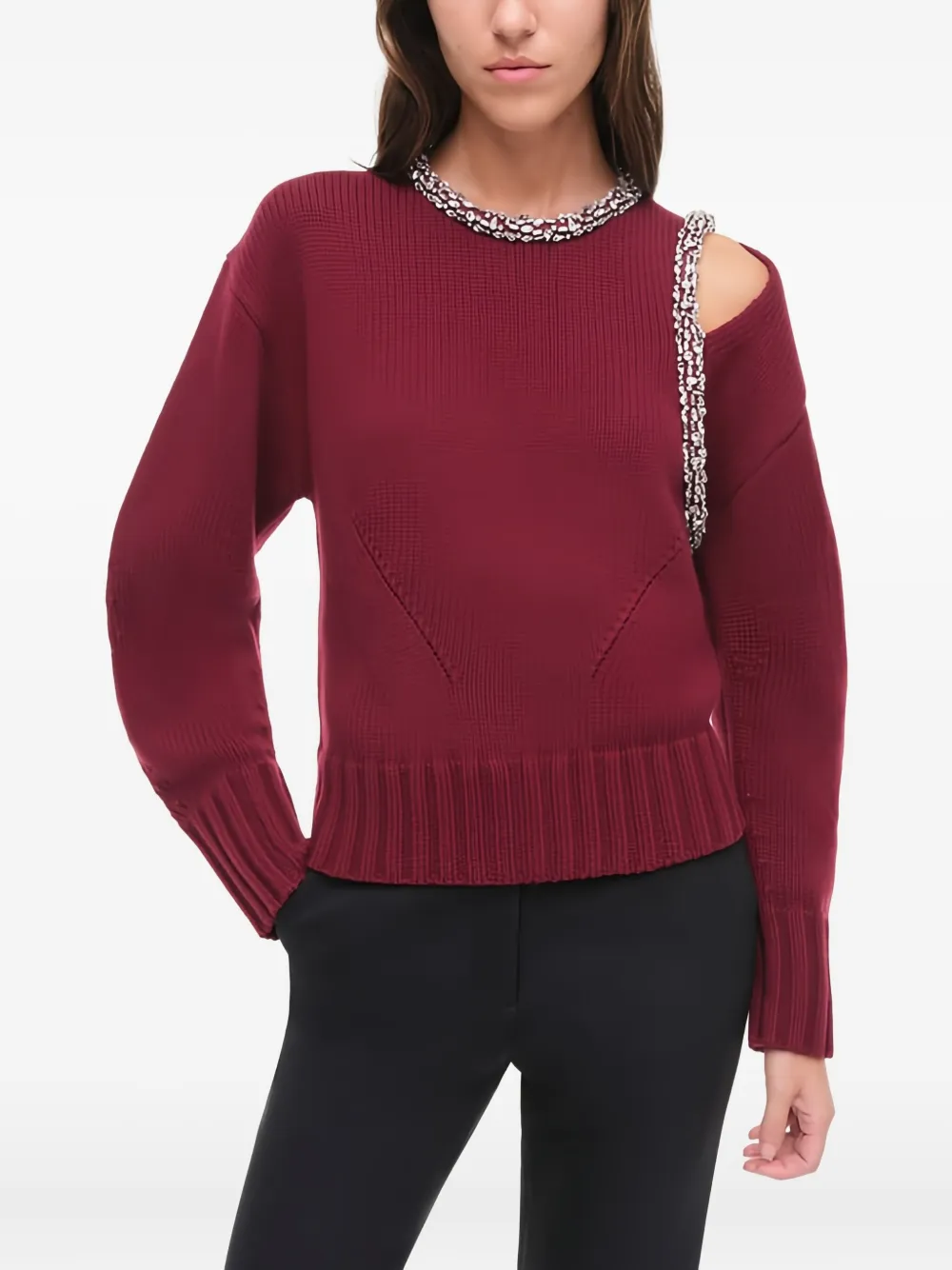 Simkhai Monroe embellished sweater | Knitted Sweaters | Image 2