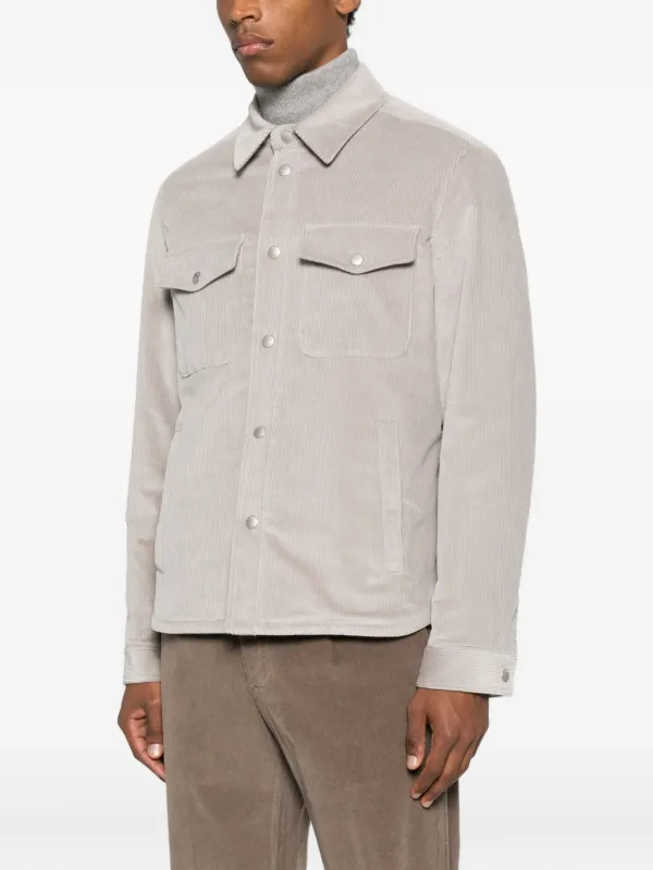 LARDINI コーデュロイ 2B シャツジャケット　XXS LARDINI コーデュロイ 2B シャツジャケット XXS 【公式通販】