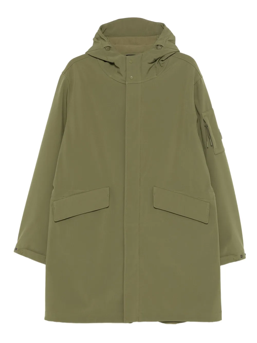 C.P. Company flap pocket hooded jacket - グリーン