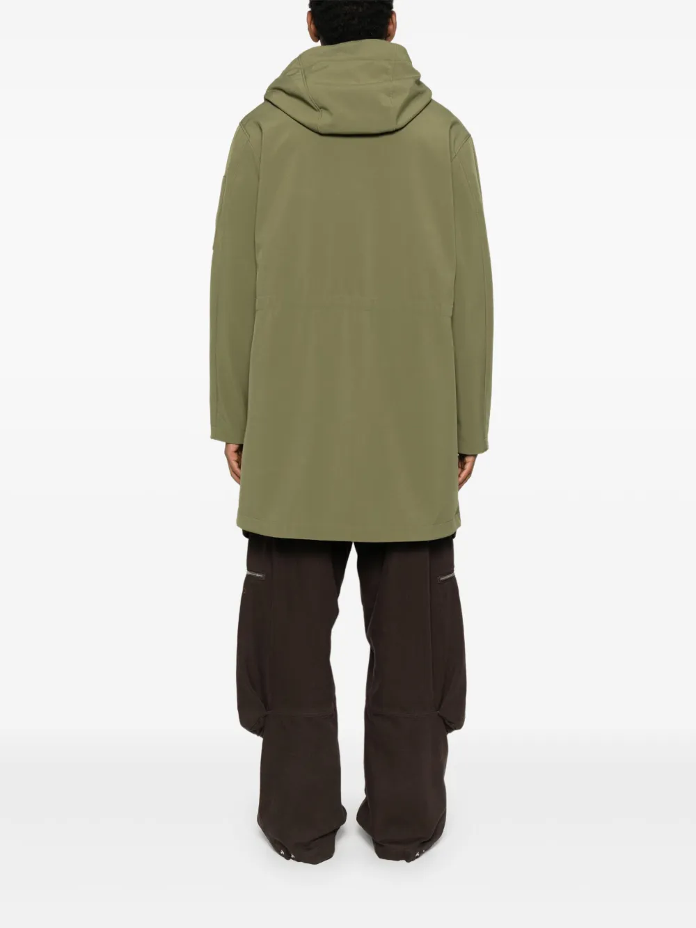 C.P. Company Jack met klepzak en capuchon Groen