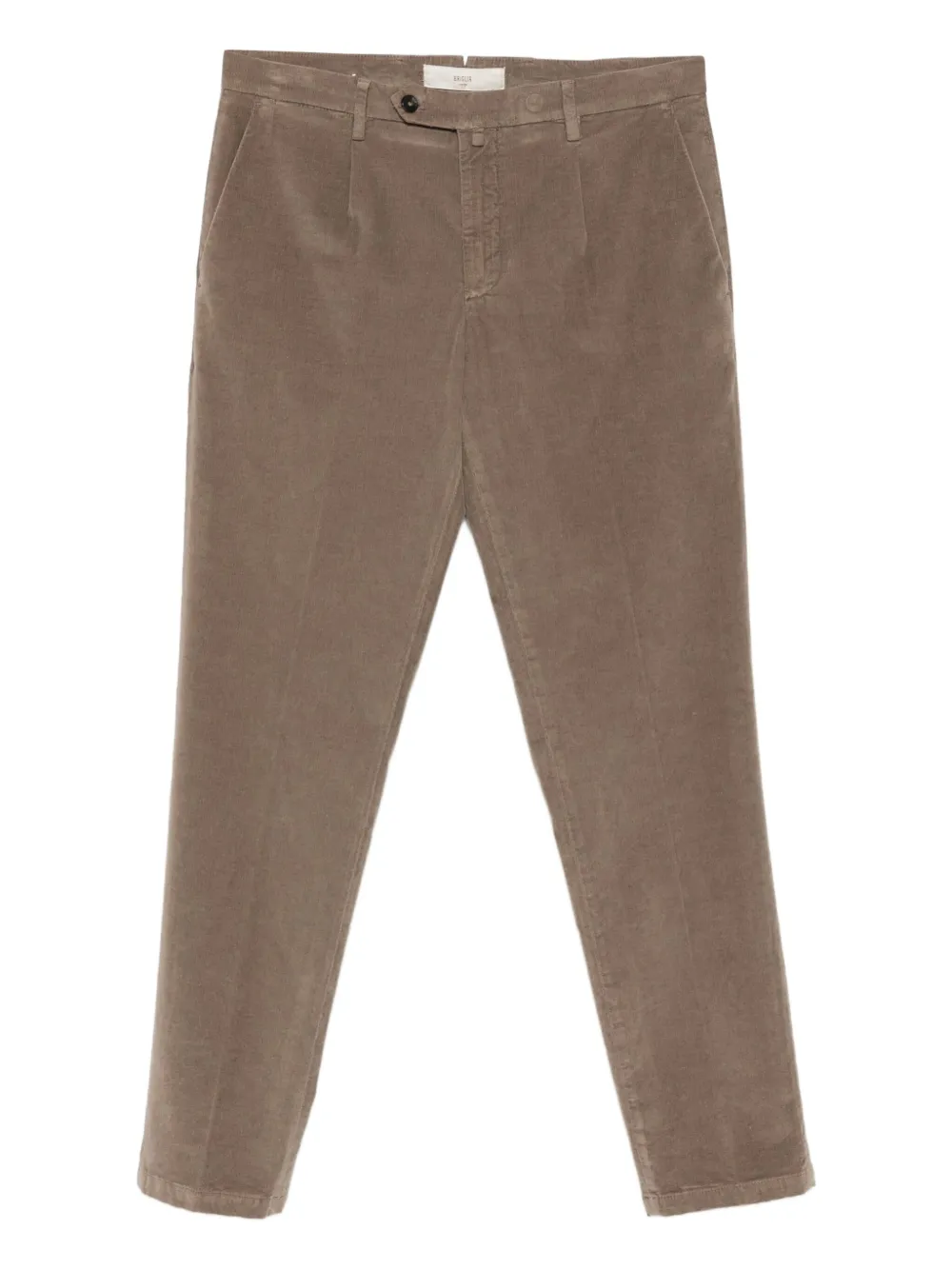 Briglia 1949 corduroy pleated trousers | Brown | Image 1