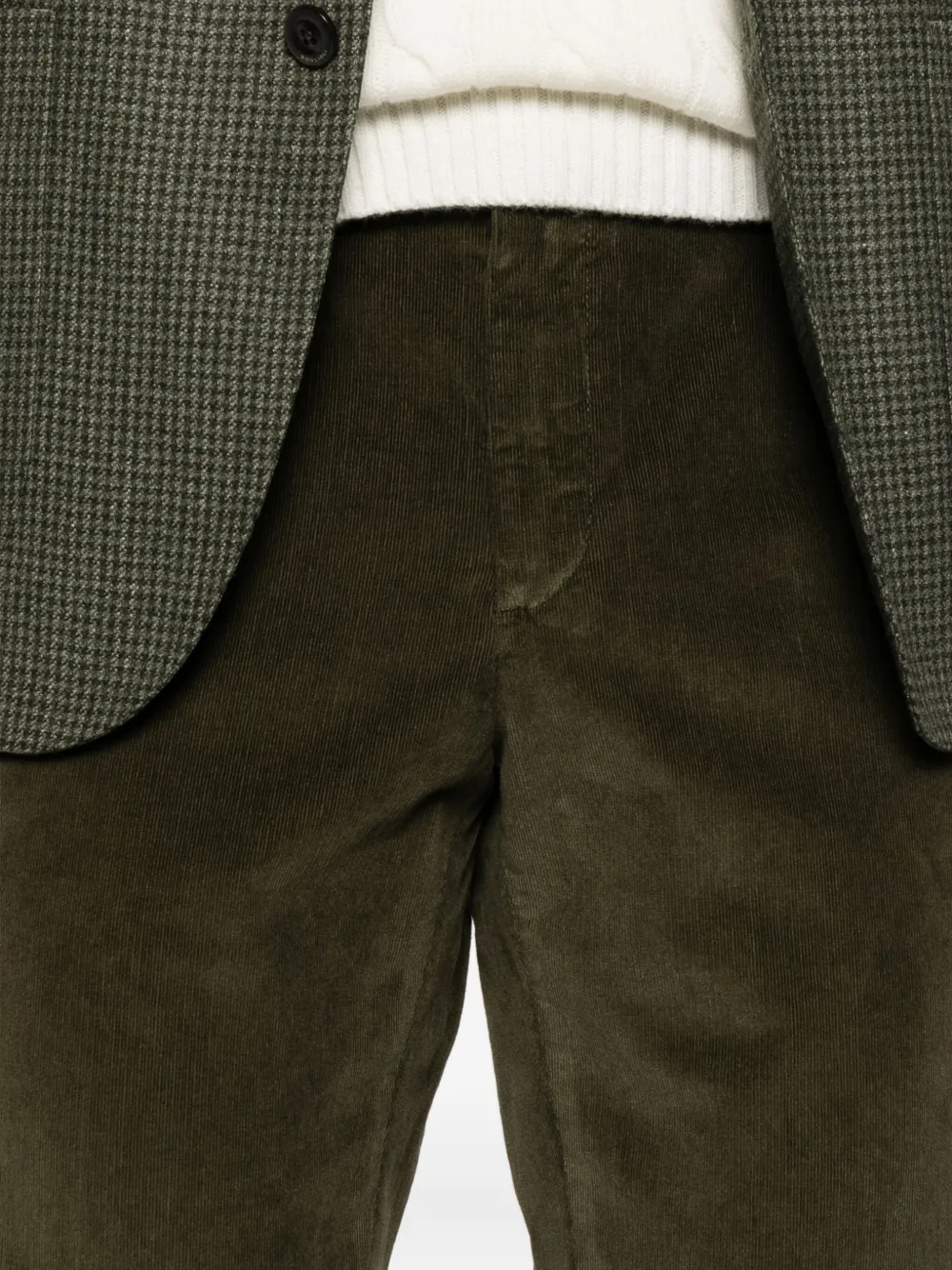 Briglia 1949 Ribfluwelen broek Groen