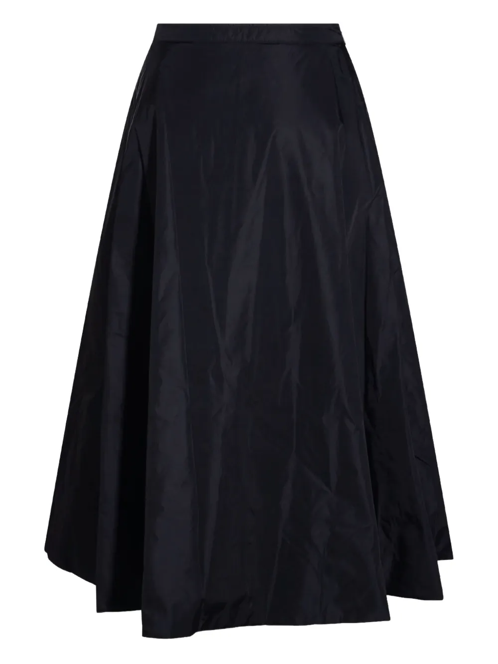 Add A-line Skirt In Black