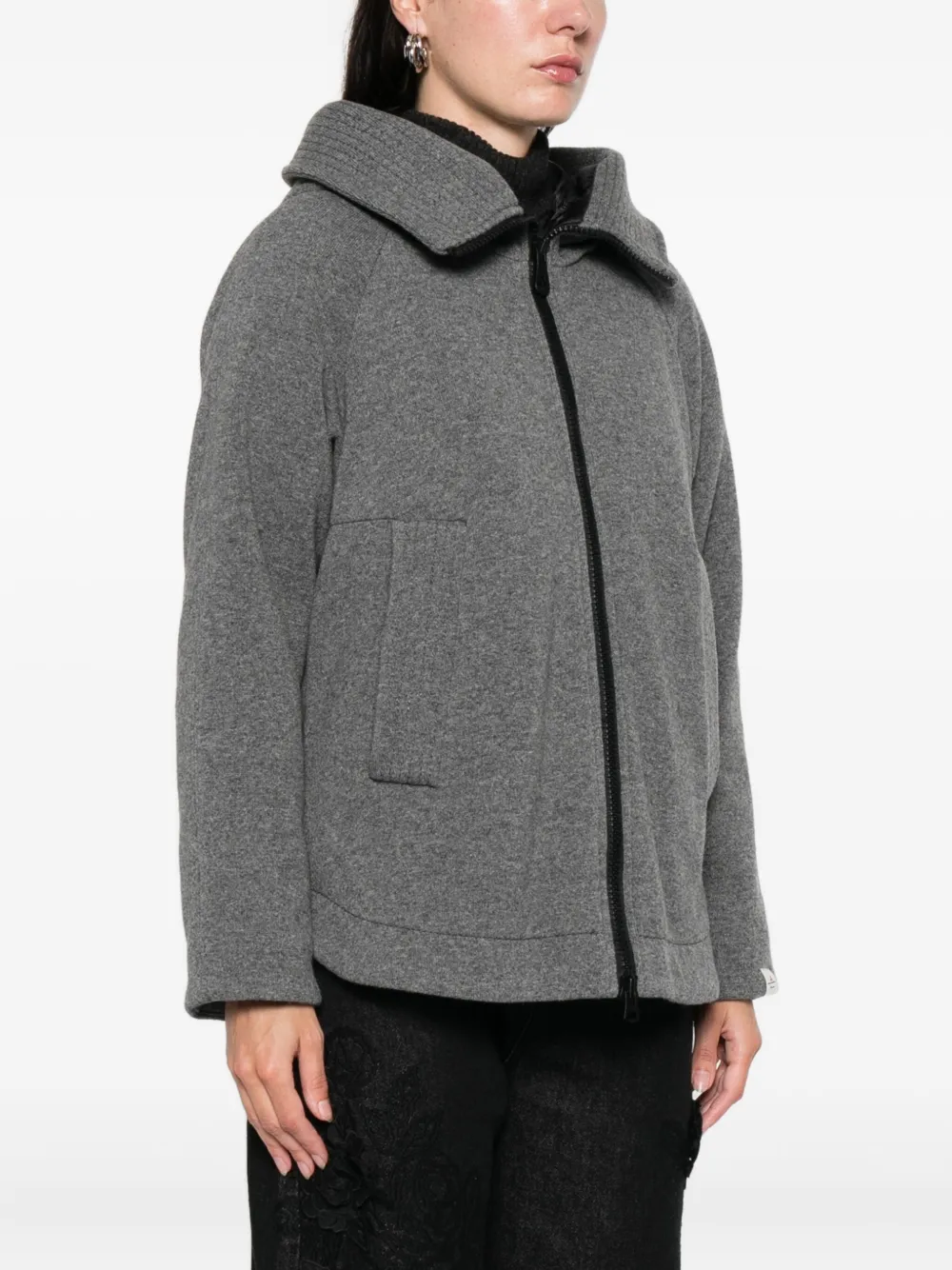 Peuterey Olafur Sac 01 Hooded Jacket In Gray