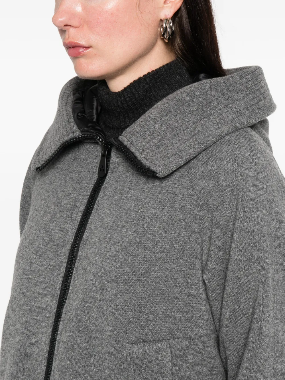Peuterey Olafur Sac 01 Hooded Jacket In Gray