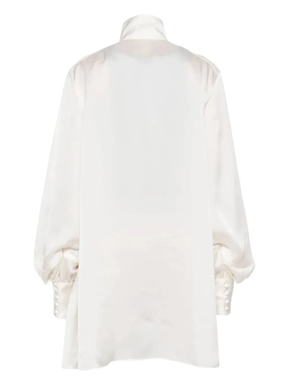 Sacai Shirt met ruches - Wit