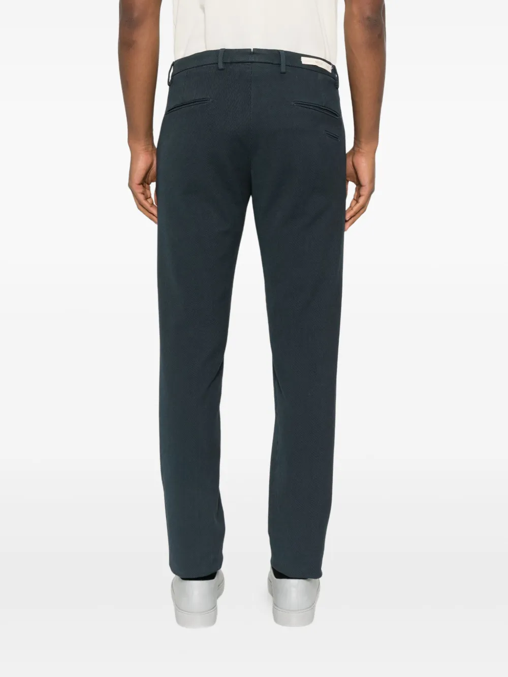 Briglia 1949 Broek met omgeslagen pijpen Blauw