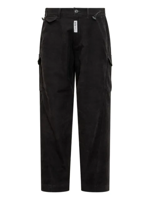 GCDS back flap pockets cargo trousers
