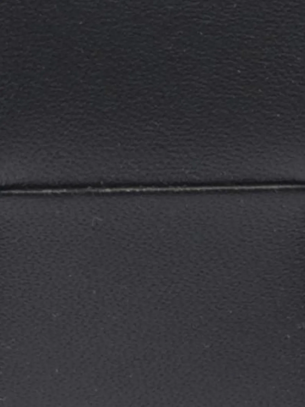 Pre-owned Bottega Veneta 2012-2025 Leather Maxi Intrecciato Cassette Zip Coin Pouch In Black