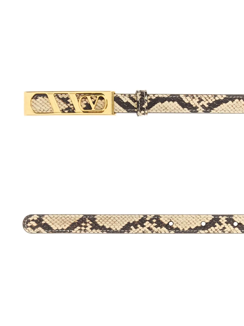 Valentino Garavani Omkeerbare riem Beige