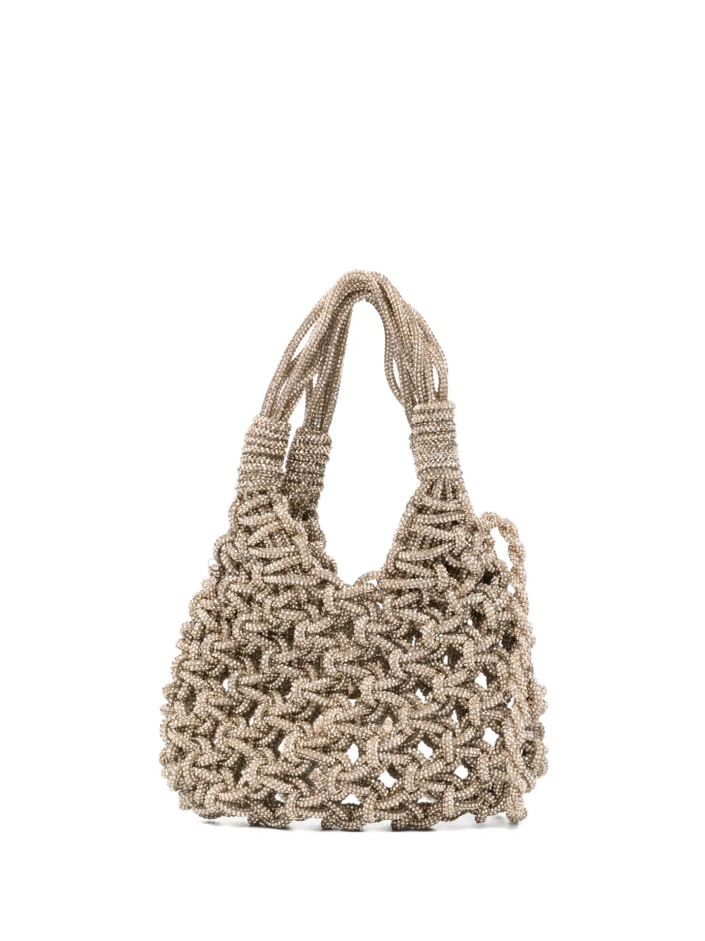 Hibourama Mini Vannifique Tote Bag In Gold