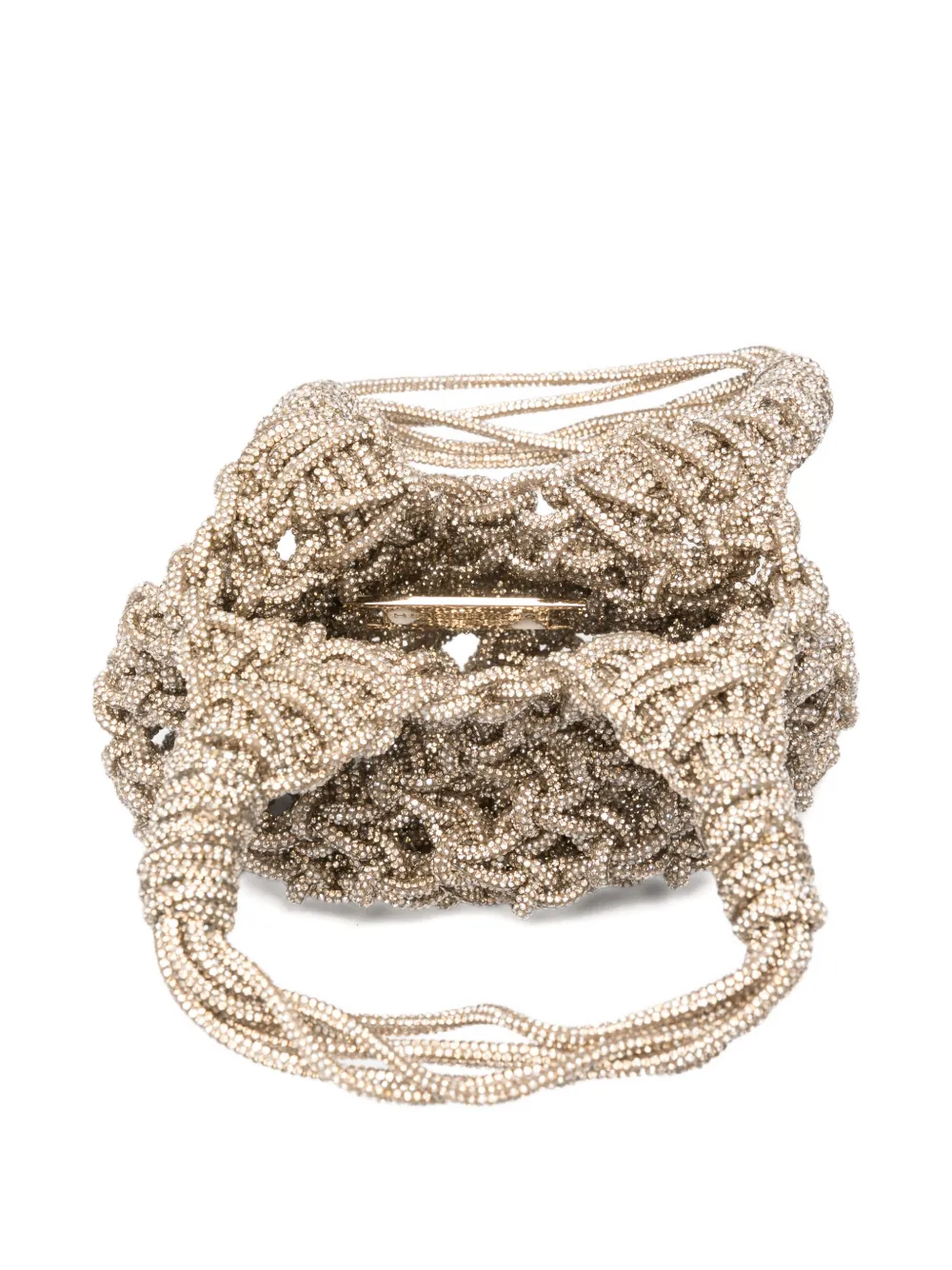 Hibourama Mini Vannifique Tote Bag In Gold