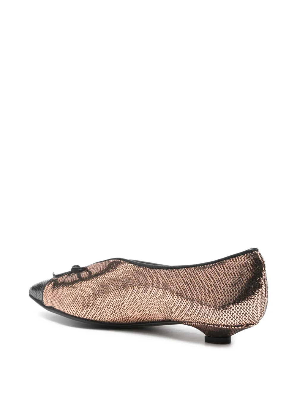 L Arianna 30mm Pointed-toe Pumps In Brown