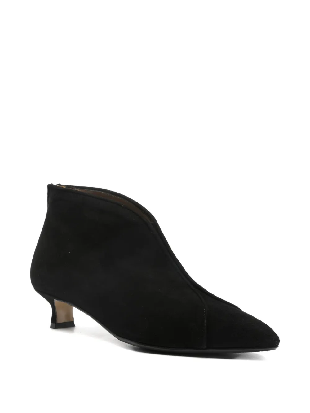 L Arianna 35mm The Ariadne Pointed Boots In Black