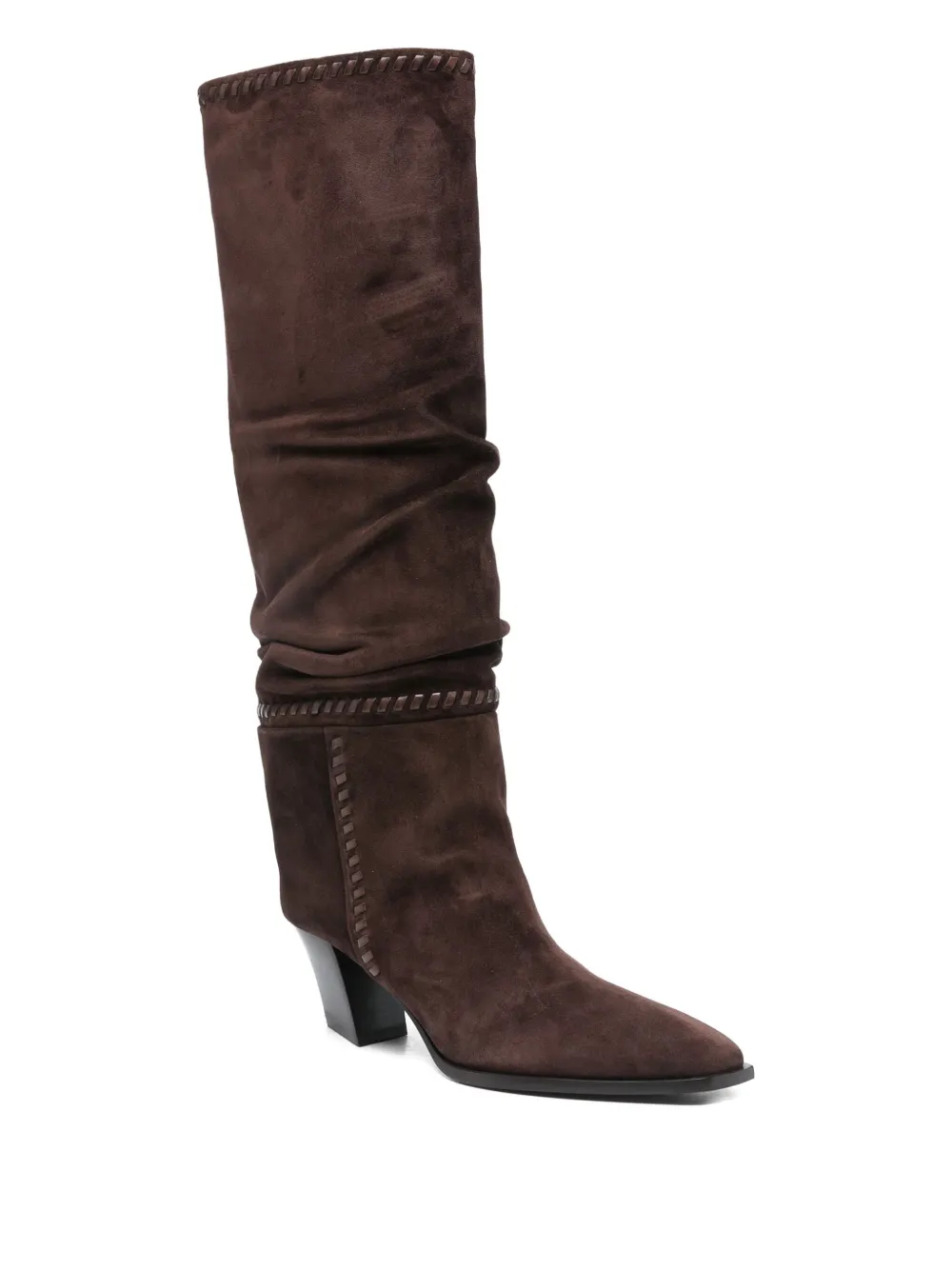 Jimmy Choo 60mm Hart Stitch heeled boots | Botas altas | Image 2