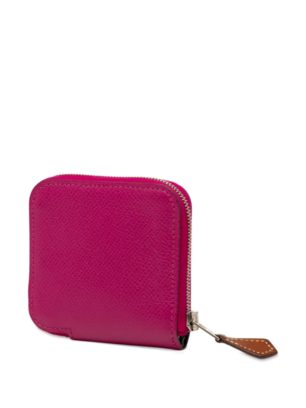 Hermès Pre-Owned 2017 Epsom Silk in Compact Purse coin pouch | Image 2