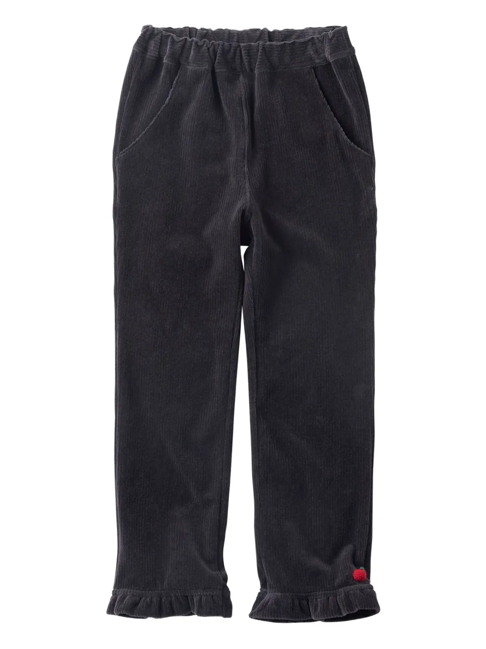 familiar ruffled corduroy trousers | Grey | Image 1